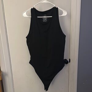 Klassy Network Black Bodysuit